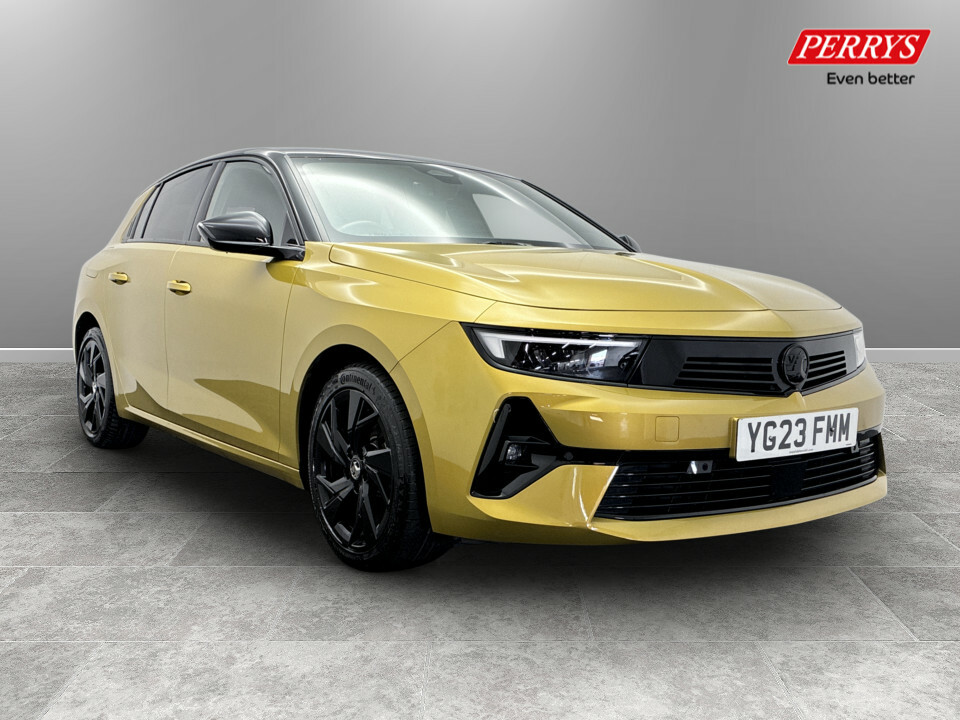 Vauxhall Astra 1.2 Turbo 130 Gs Yellow