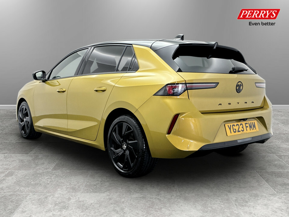 Vauxhall Astra 1.2 Turbo 130 Gs YG23FMM Yellow #5