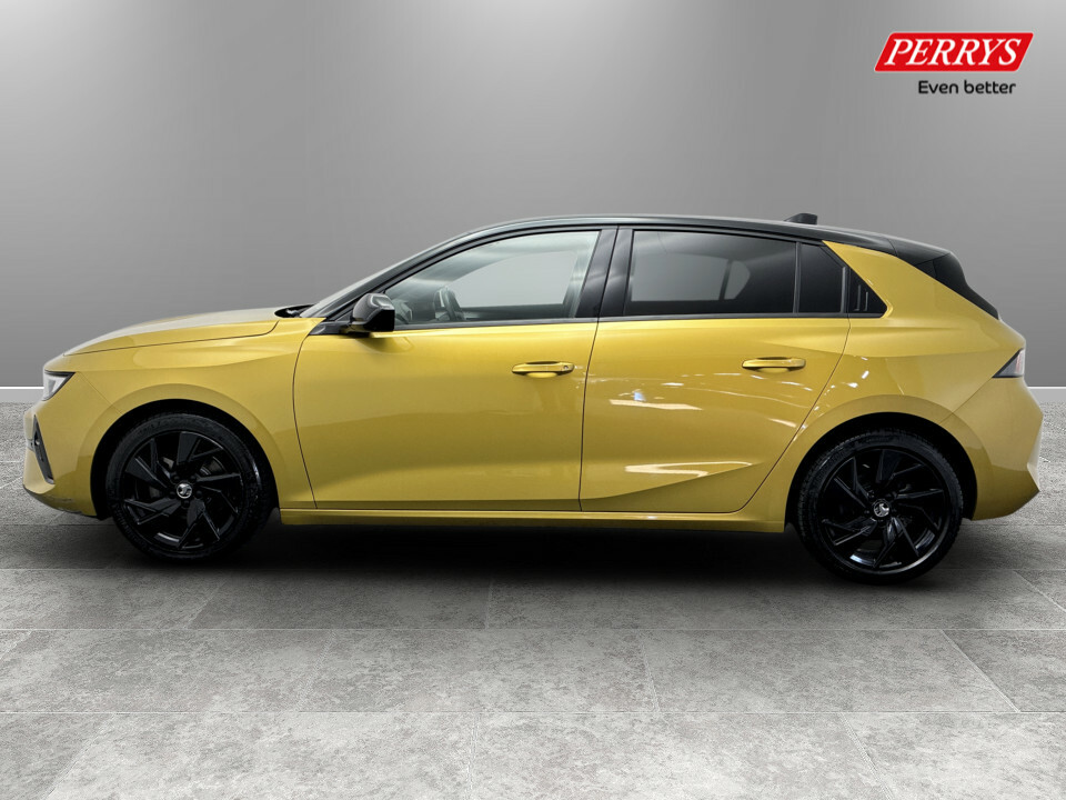 Vauxhall Astra 1.2 Turbo 130 Gs YG23FMM Yellow #4