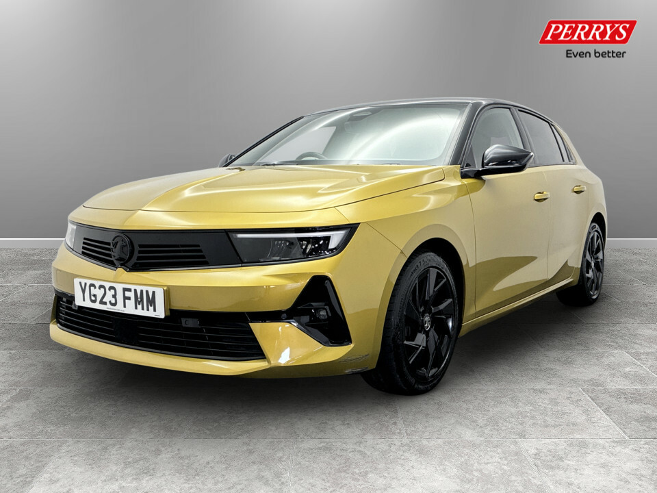Vauxhall Astra 1.2 Turbo 130 Gs YG23FMM Yellow #3