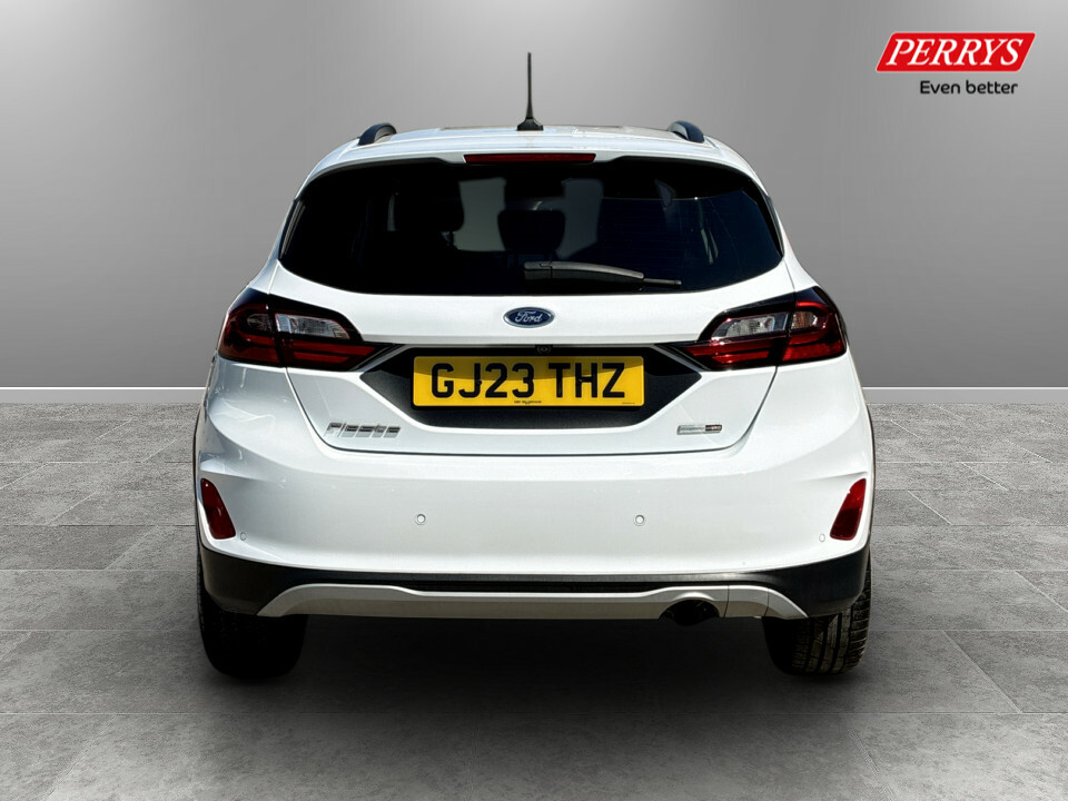 Ford Fiesta 1.0 Ecoboost Hbd Mhev 125 Active X GJ23THZ White #6