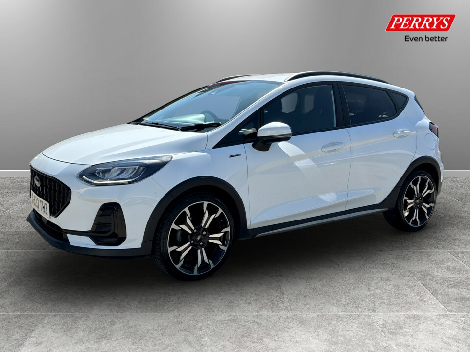 Ford Fiesta 1.0 Ecoboost Hbd Mhev 125 Active X GJ23THZ White #3