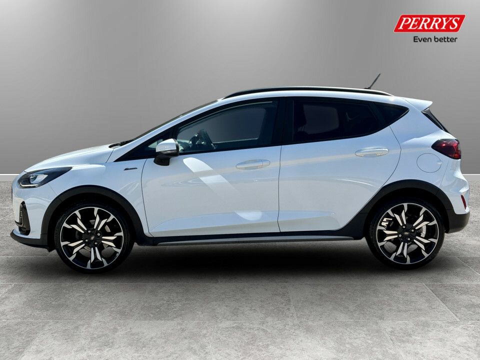 Ford Fiesta 1.0 Ecoboost Hbd Mhev 125 Active X GJ23THZ White #4