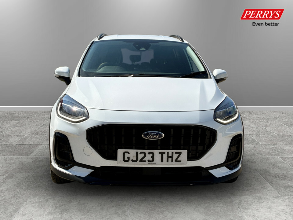 Ford Fiesta 1.0 Ecoboost Hbd Mhev 125 Active X GJ23THZ White #2