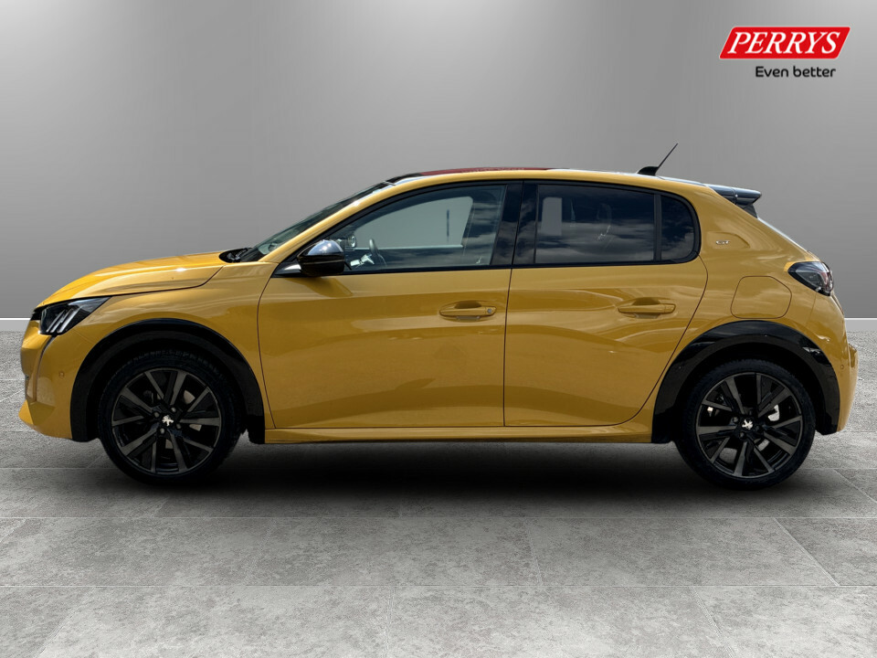 Peugeot 208 1.2 Puretech 100 Gt KS73UXL Yellow #4