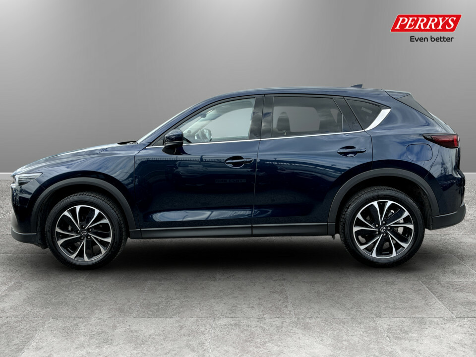 Mazda CX-5 2.0 E-skyactiv G Mhev Exclusive-line LR25OMF Blue #4