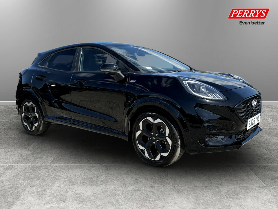 Ford Puma 1.0 Ecoboost Hybrid Mhev St-line X Black