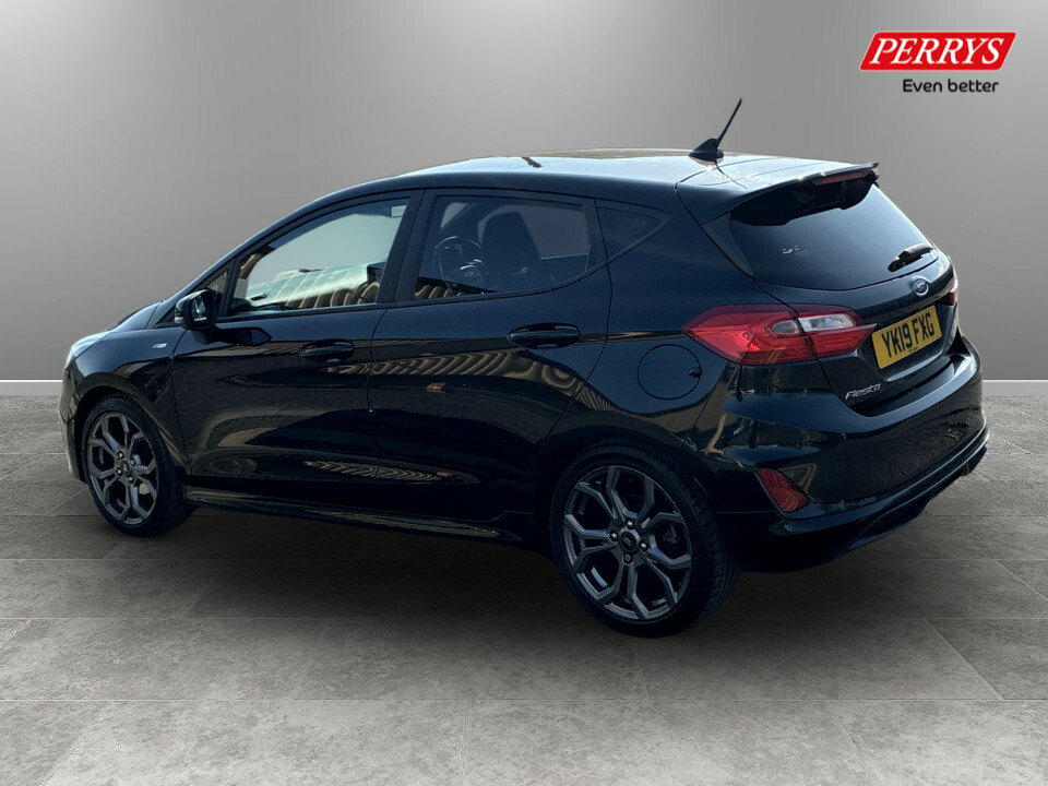 Ford Fiesta 1.0 Ecoboost 125 St-line X YK19FXG Black #5