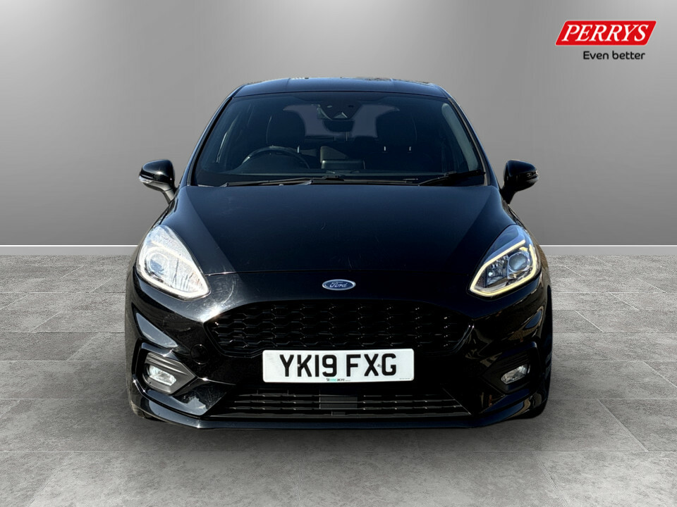 Ford Fiesta 1.0 Ecoboost 125 St-line X YK19FXG Black #2