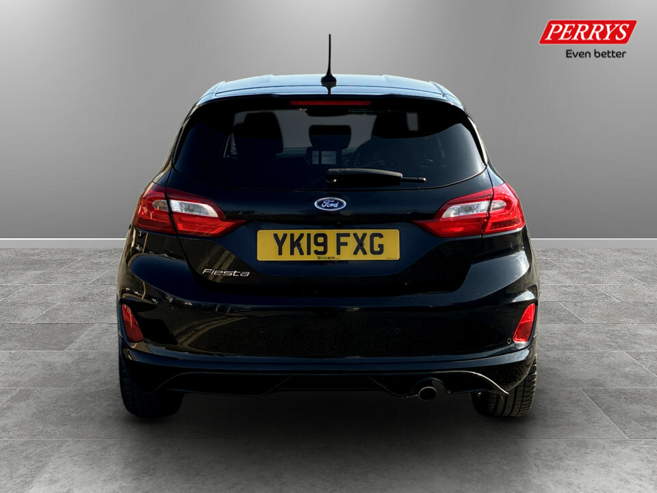 Ford Fiesta 1.0 Ecoboost 125 St-line X YK19FXG Black #6