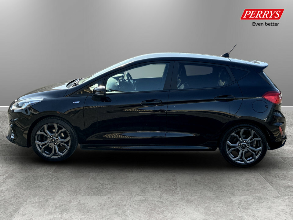 Ford Fiesta 1.0 Ecoboost 125 St-line X YK19FXG Black #4