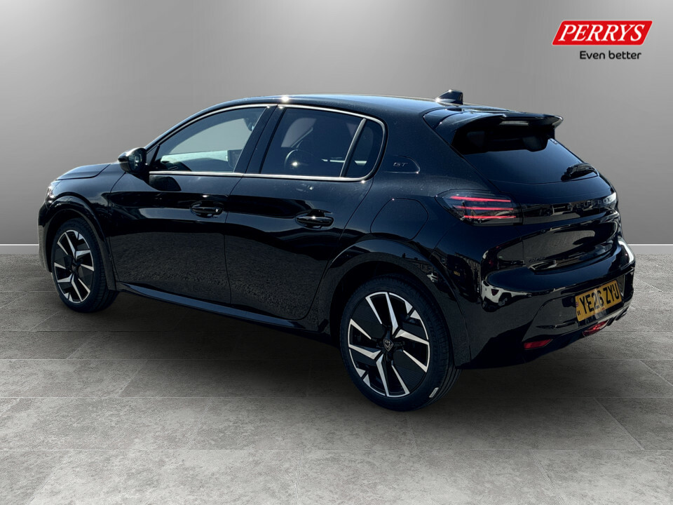 Peugeot 208 1.2 Hybrid 110 Gt E-dsc6 YE26ZYU Black #5