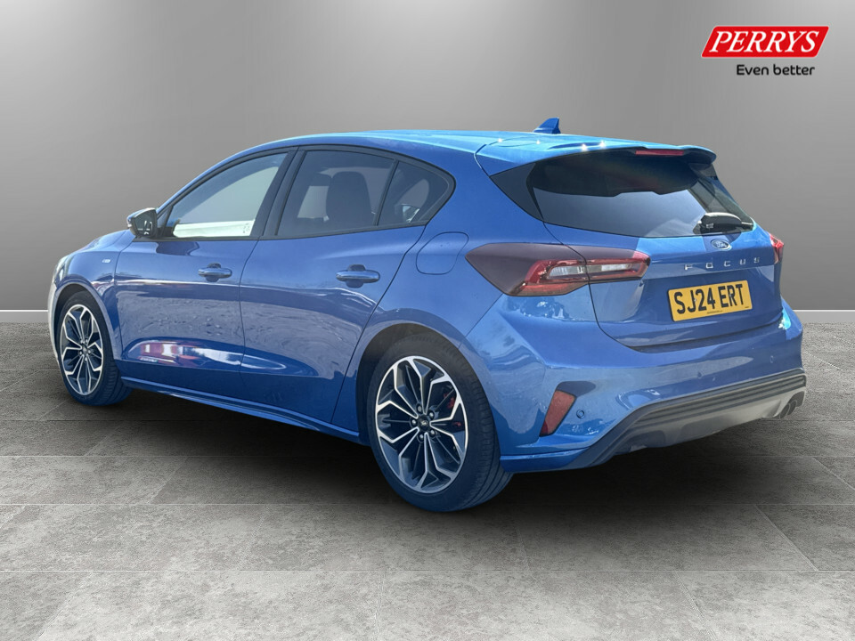 Ford Focus 1.0 Ecoboost Hybrid Mhev 155 St-line X SJ24ERT Blue #5
