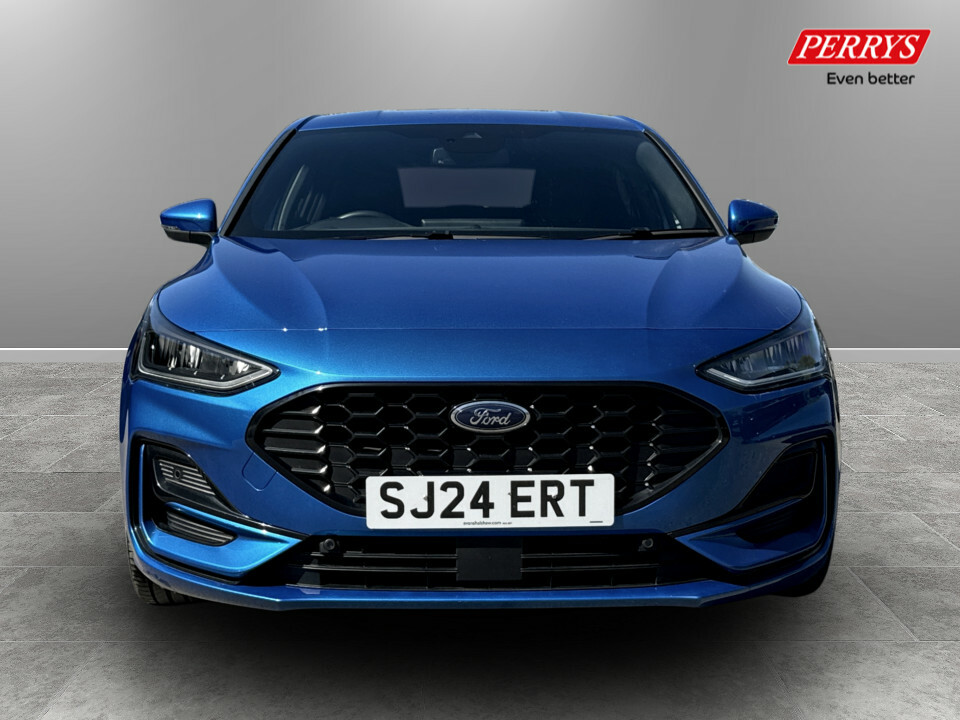 Ford Focus 1.0 Ecoboost Hybrid Mhev 155 St-line X SJ24ERT Blue #2