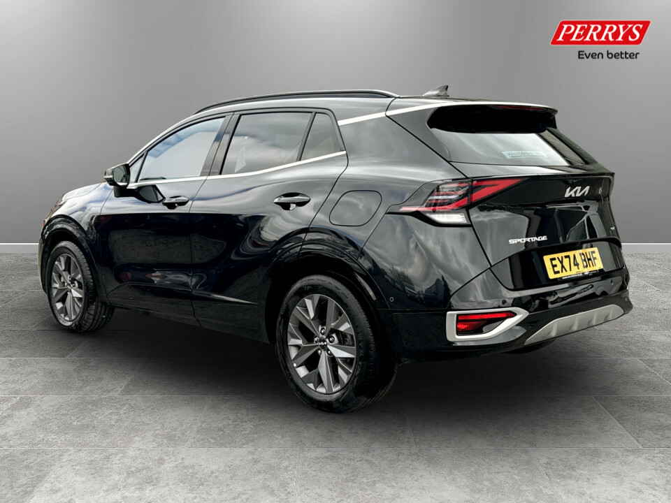 Kia Sportage 1.6T Gdi 207 Hev Gt-line S Awd EX74BHF Black #5