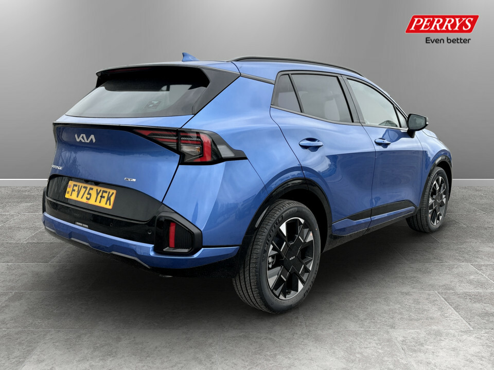 Kia Sportage 1.6T Gdi Hev Gt-line FV75YFK Blue #3