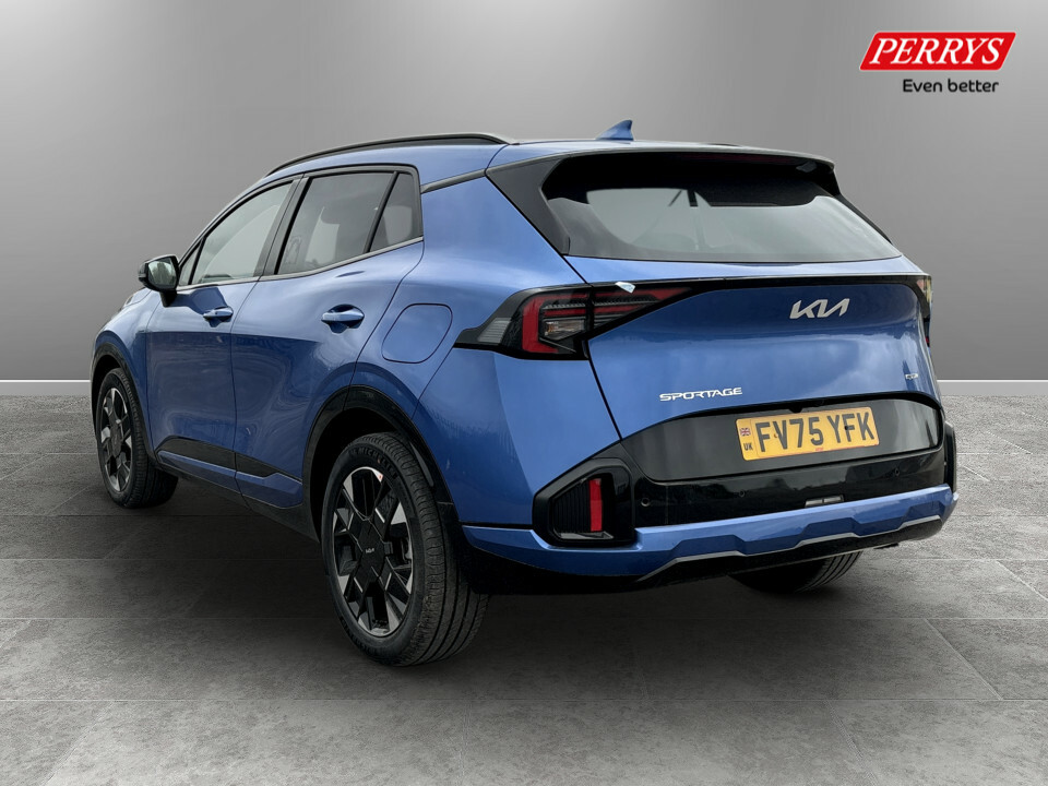 Kia Sportage 1.6T Gdi Hev Gt-line FV75YFK Blue #4