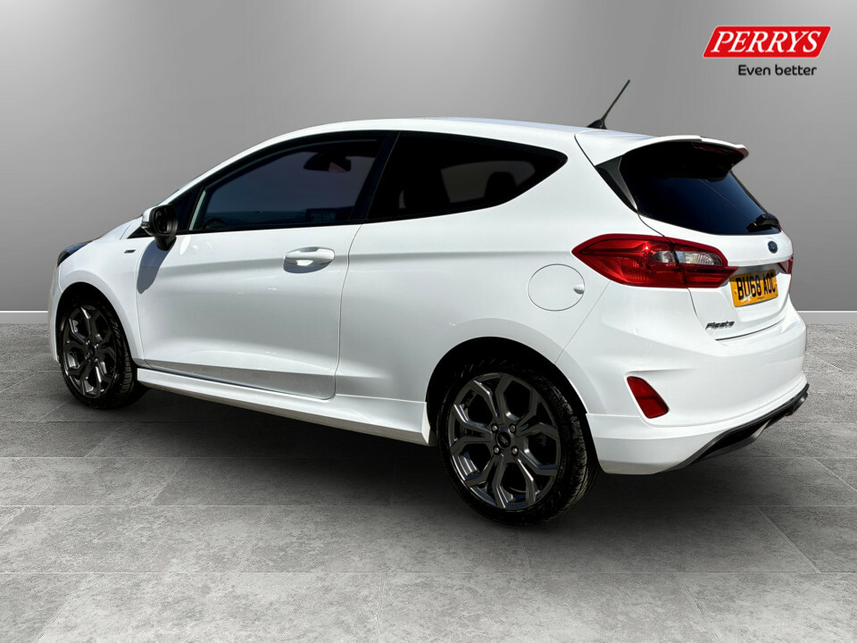 Ford Fiesta 1.0 Ecoboost 140 St-line Navigation BU68AOC White #5