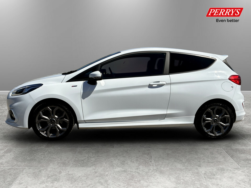 Ford Fiesta 1.0 Ecoboost 140 St-line Navigation BU68AOC White #4