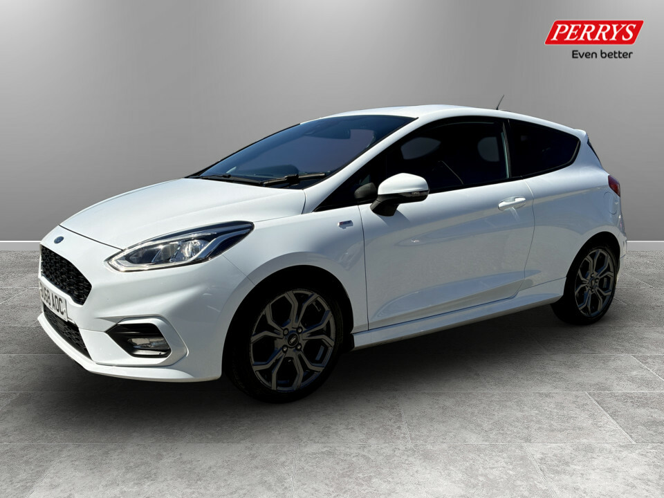Ford Fiesta 1.0 Ecoboost 140 St-line Navigation BU68AOC White #3