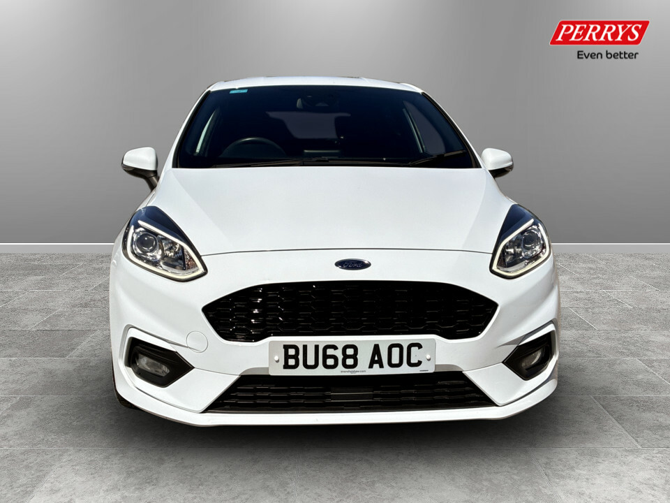 Ford Fiesta 1.0 Ecoboost 140 St-line Navigation BU68AOC White #2