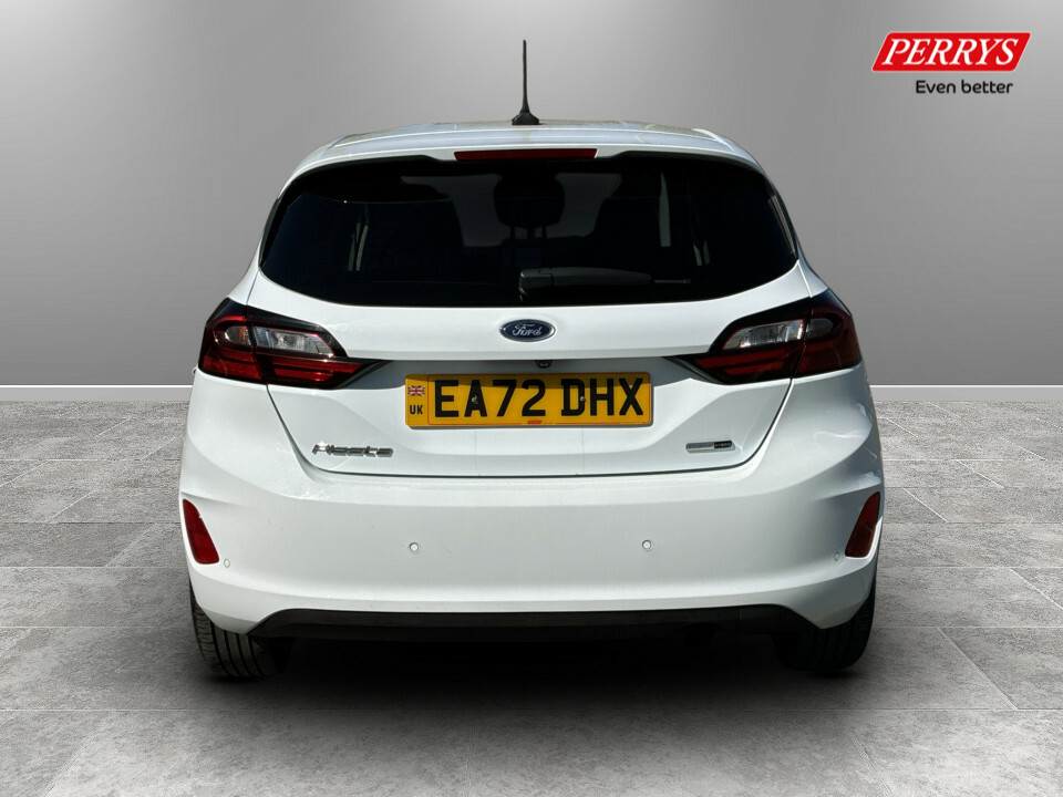 Ford Fiesta 1.0 Ecoboost Hybrid Mhev 125 Titanium X EA72DHX White #6