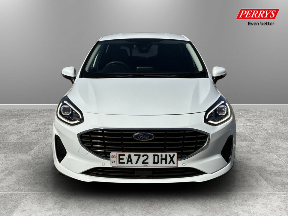 Ford Fiesta 1.0 Ecoboost Hybrid Mhev 125 Titanium X EA72DHX White #2