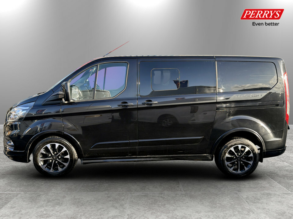 Ford Transit Custom Transit Custom Sport Dciv 320 L1 2.0L Ecoblue 170P OW23ARU Black #4