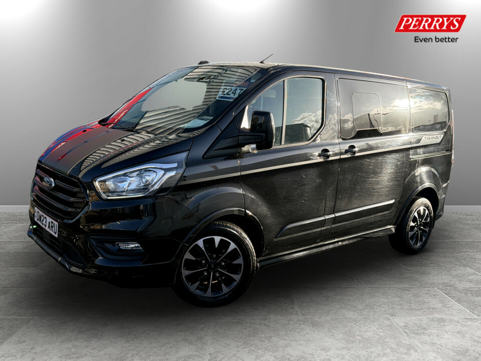 Ford Transit Custom Transit Custom Sport Dciv 320 L1 2.0L Ecoblue 170P OW23ARU Black #3