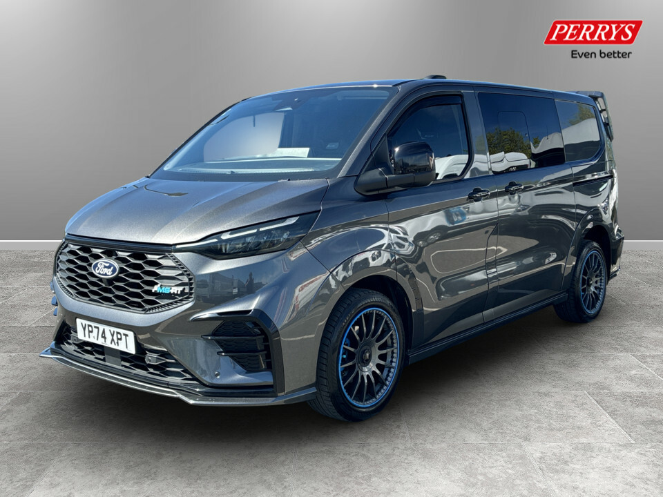 Ford Transit Custom 2.0 Ecoblue 170Ps H1 Double Cab Van Ms-rt YP74XPT Grey #3
