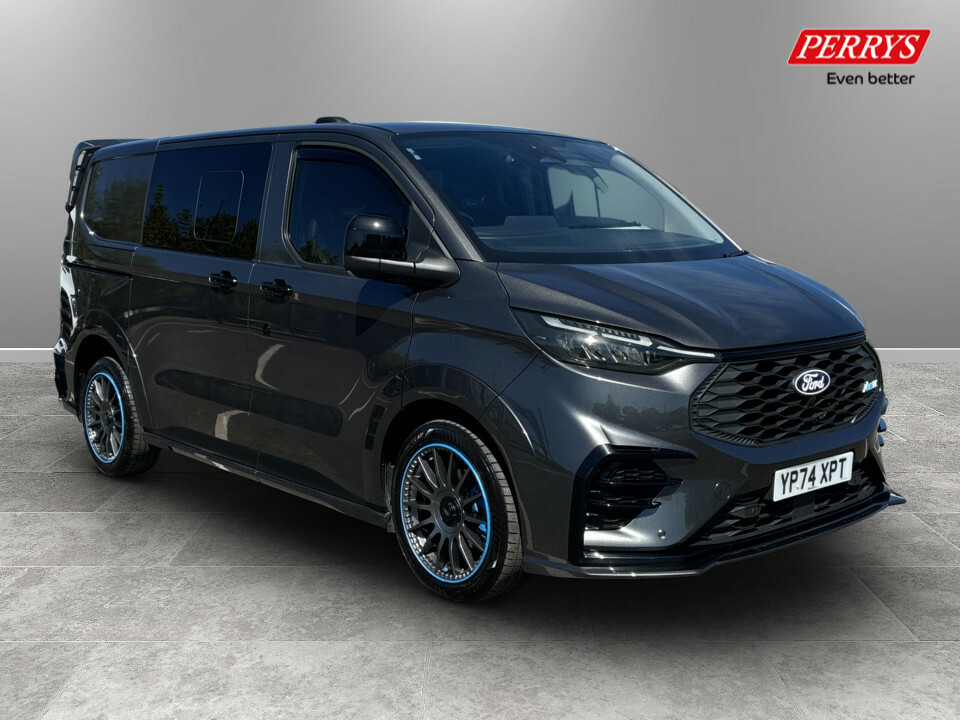 Ford Transit Custom 2.0 Ecoblue 170Ps H1 Double Cab Van Ms-rt YP74XPT Grey