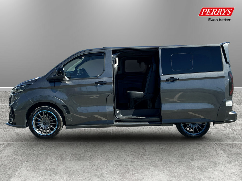Ford Transit Custom 2.0 Ecoblue 170Ps H1 Double Cab Van Ms-rt YP74XPT Grey #4