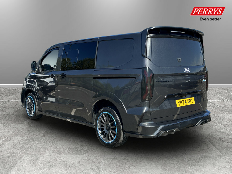 Ford Transit Custom 2.0 Ecoblue 170Ps H1 Double Cab Van Ms-rt YP74XPT Grey #5
