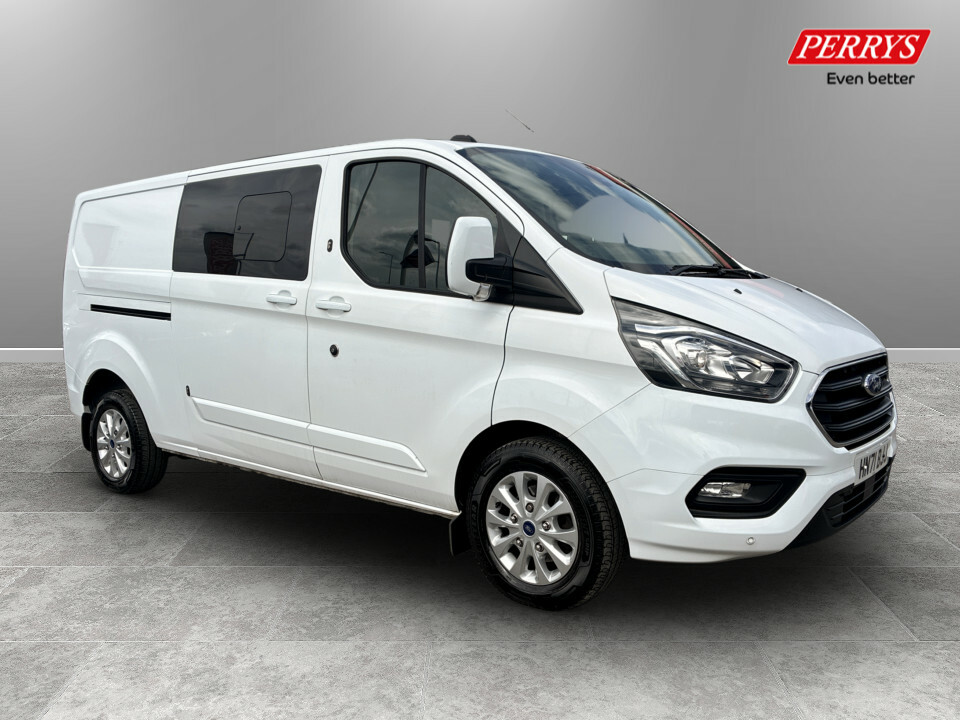 Ford Transit Custom 2.0 Ecoblue 130Ps Low Roof Dcab Limited Van White