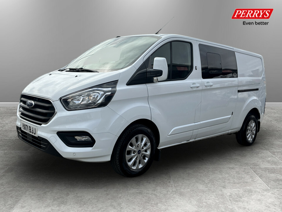 Ford Transit Custom 2.0 Ecoblue 130Ps Low Roof Dcab Limited Van HN71BJJ White #3