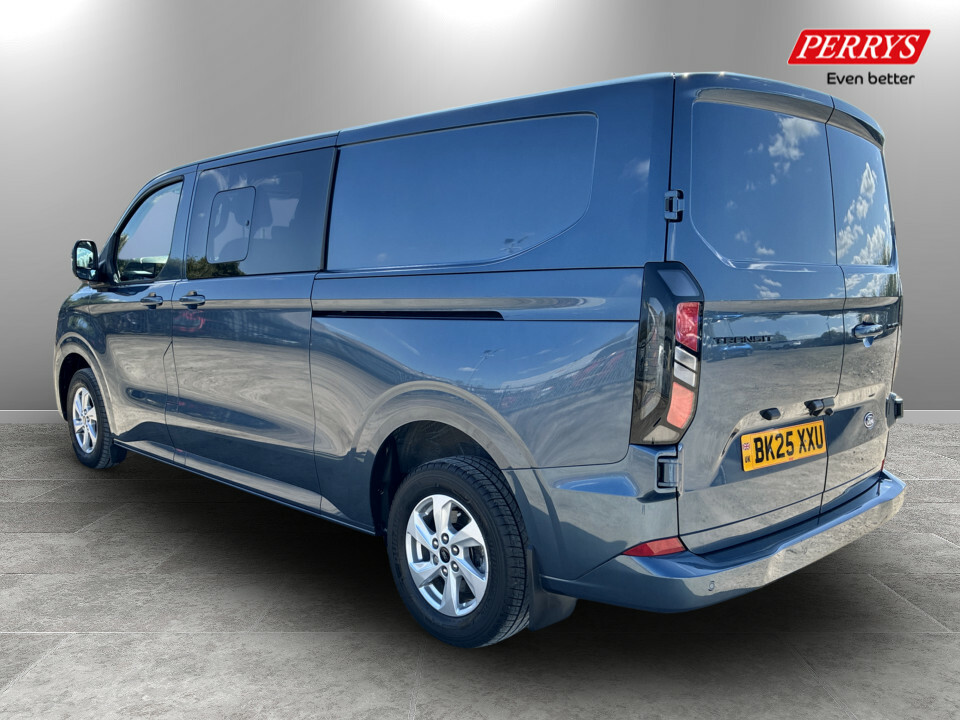 Ford Transit Custom 2.0 320 Ecoblue 136Ps Lwb L2 H1 Double Cab Van Lim BK25XXU Blue #5