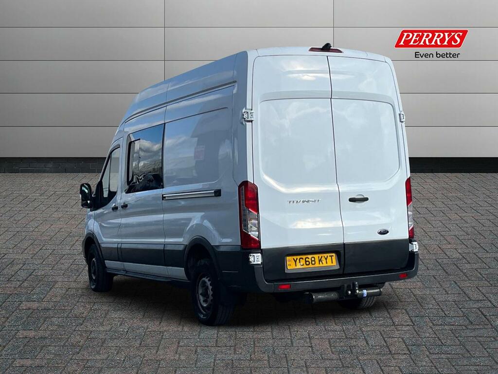 Ford Transit Custom 2.0 Tdci 130Ps H3 Van YC68KYT White #2