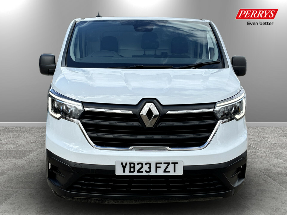 Renault Trafic Ll30 Blue Dci 130 Start Van YB23FZT White #2