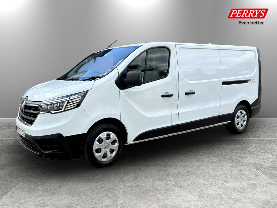 Renault Trafic Ll30 Blue Dci 130 Start Van YB23FZT White #3