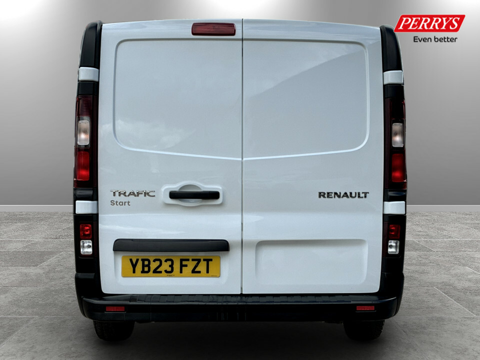 Renault Trafic Ll30 Blue Dci 130 Start Van YB23FZT White #6