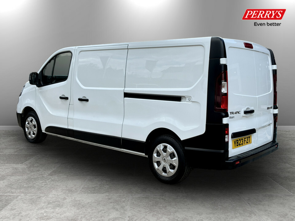 Renault Trafic Ll30 Blue Dci 130 Start Van YB23FZT White #5