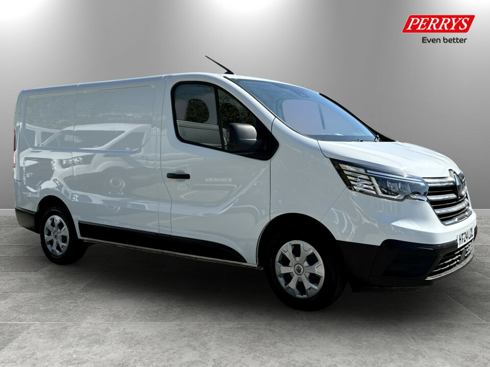 Renault Trafic Sl30 Blue Dci 130 Advance Safety Van White