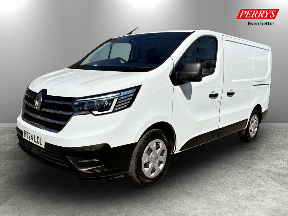 Renault Trafic Sl30 Blue Dci 130 Advance Safety Van HT24LDL White #3