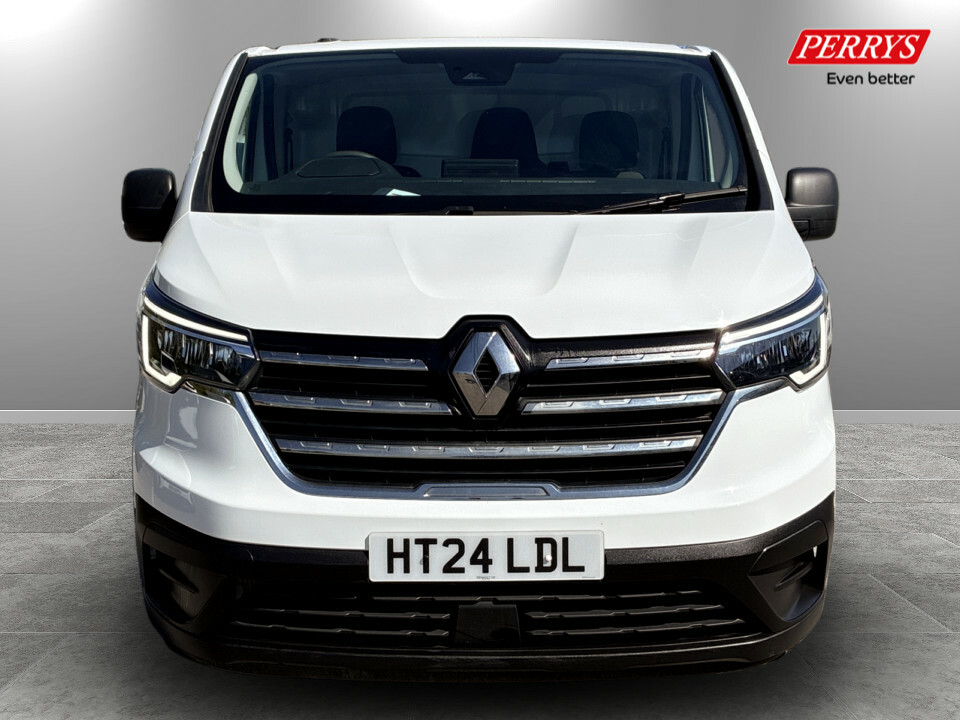 Renault Trafic Sl30 Blue Dci 130 Advance Safety Van HT24LDL White #2