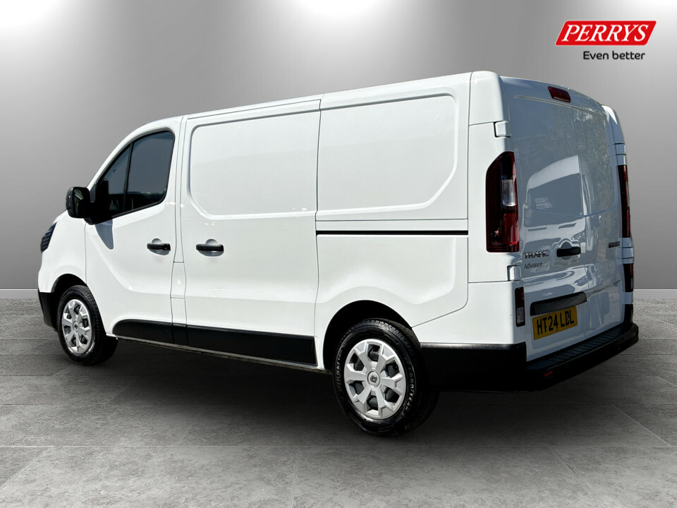 Renault Trafic Sl30 Blue Dci 130 Advance Safety Van HT24LDL White #5