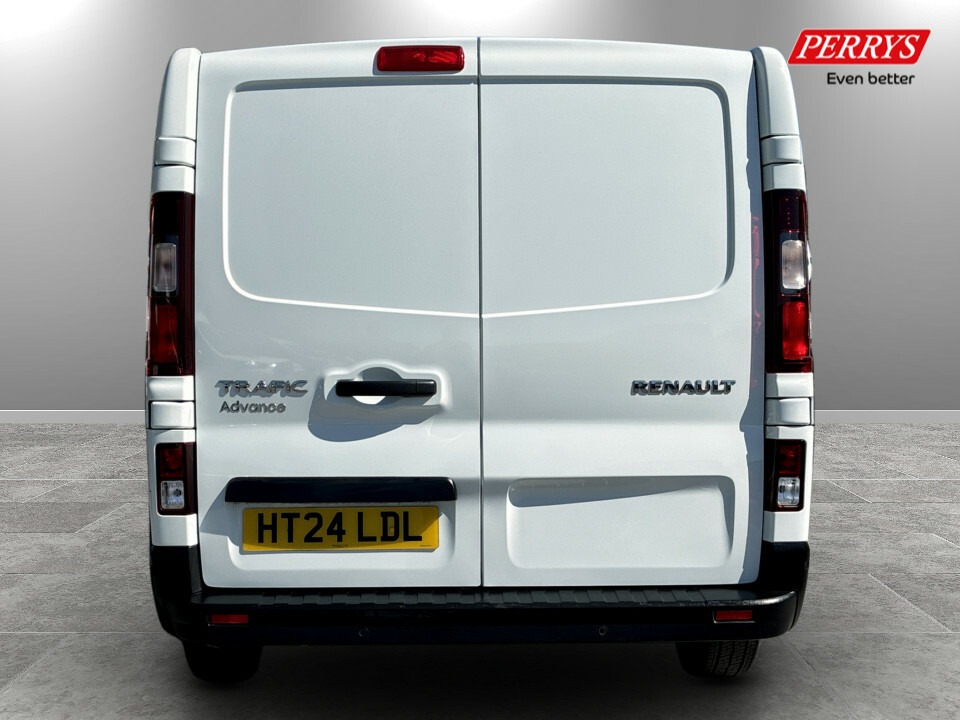 Renault Trafic Sl30 Blue Dci 130 Advance Safety Van HT24LDL White #6