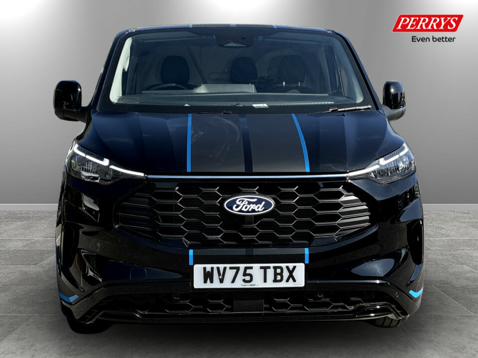 Ford Transit Custom 2.0 Ecoblue 150Ps H1 Van Sport WV75TBX Black #2