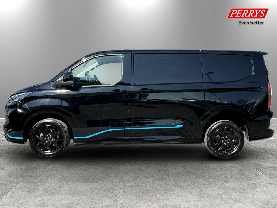 Ford Transit Custom 2.0 Ecoblue 150Ps H1 Van Sport WV75TBX Black #4