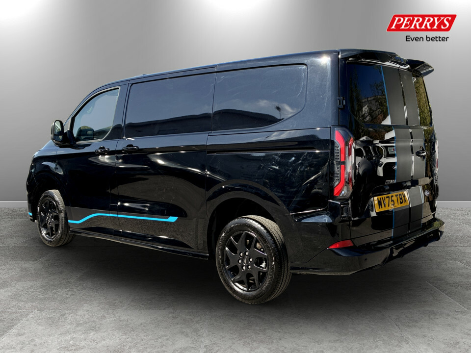 Ford Transit Custom 2.0 Ecoblue 150Ps H1 Van Sport WV75TBX Black #5