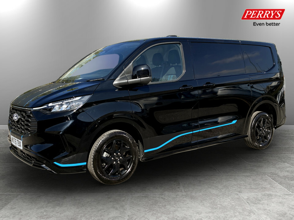 Ford Transit Custom 2.0 Ecoblue 150Ps H1 Van Sport WV75TBX Black #3